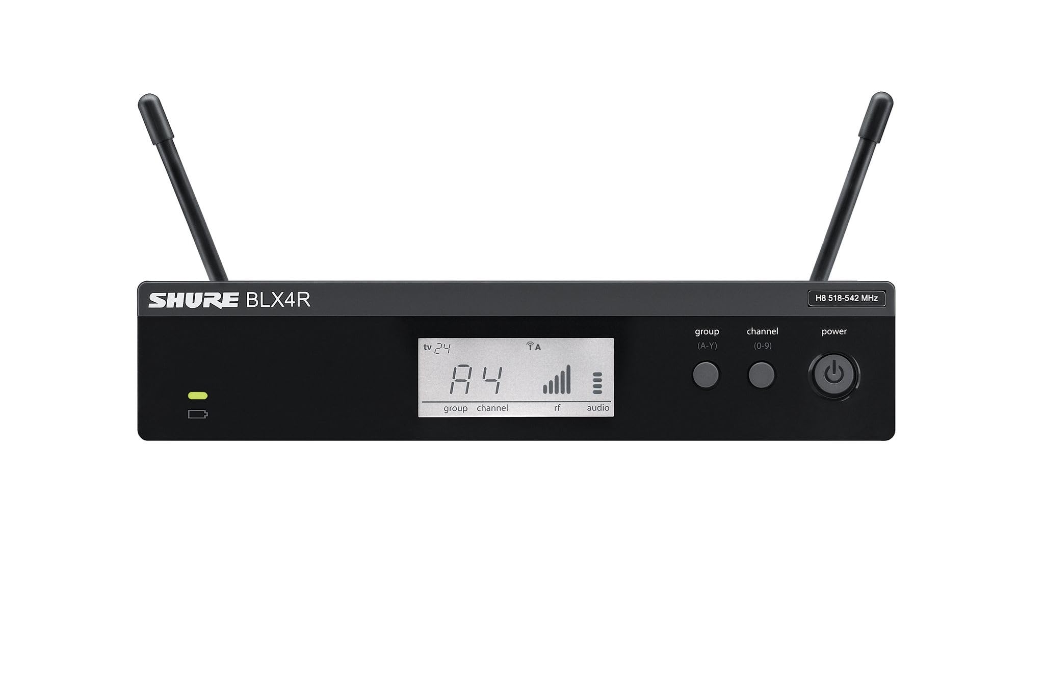 Shure BLX24R/B58 Wireless Microphone System - 14-Hour Battery Life, 300 ft Range, UHF | BETA 58A Handheld Vocal Mic, Single Chan